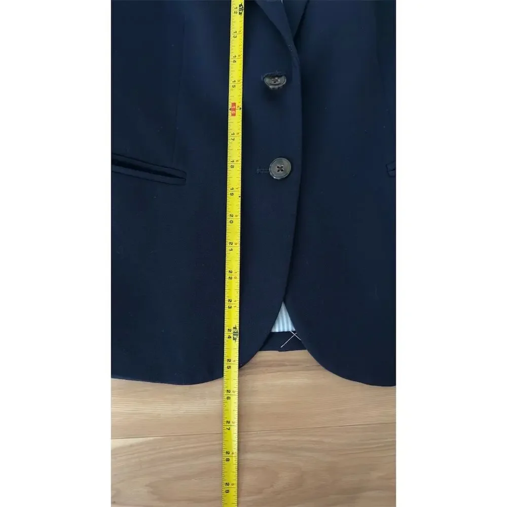 J. Crew Parke Blazer in Bi-Stretch - Navy Blue Size S